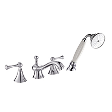 5-pc widespread bath & shower faucet